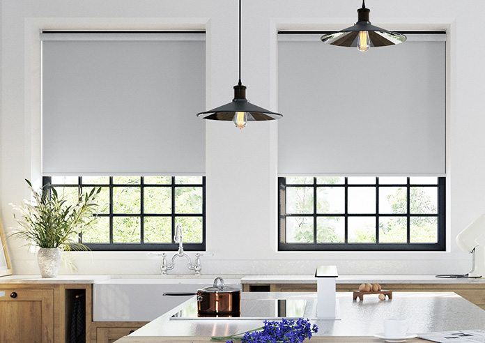 Trinity (Blackout), Silver - Roller Blind - Image 3